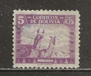 Bolivia Scott catalog # 253 Used