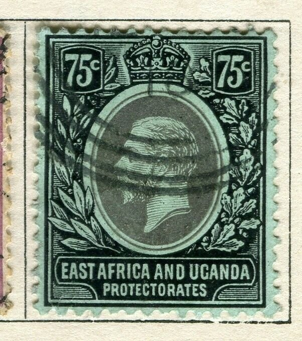 BRITISH KUT; 1912 early GV issue fine used 75c. value