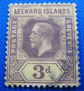 LEEWARD ISLANDS 1912  -  SCOTT # 51  USED    (L1)