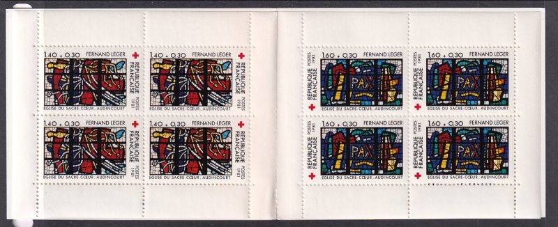 France B540a Red Cross Booklet MNH VF