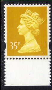 GB 1993 QE2 35p Yellow Machin Umm Ex DX 17 SG Y1778 ( A288 )