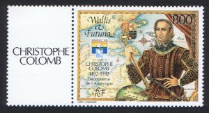 Wallis and Futuna Christopher Columbus 'Genova 92' Airmail Label 1992 MNH