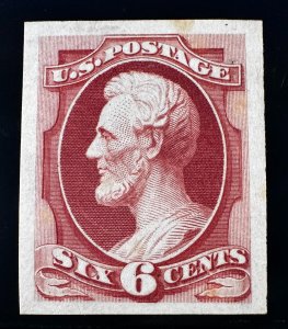 US Scott #148 P3 Mint Proof on India Paper small stains