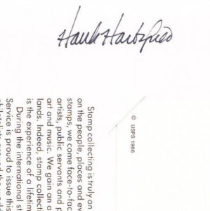 Signed Astronaut +5  1st Day Ceremony Program #UX110 Stamp Collecting PC 1986