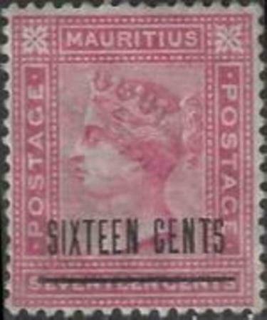 Mauritius 1883 SC 79 MLH SCV Set