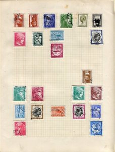 GREECE; 1950s early fine small mint & used range on album page