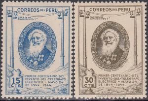 Peru #407-408 MNH