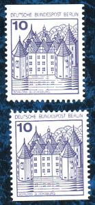 Berlin,  Mi# 532 C & D, MNH