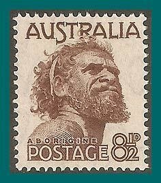 Australia 1950 Aboriginal, MNH #226,SG238