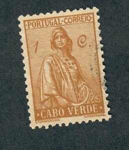 Cape Verde #215 used single