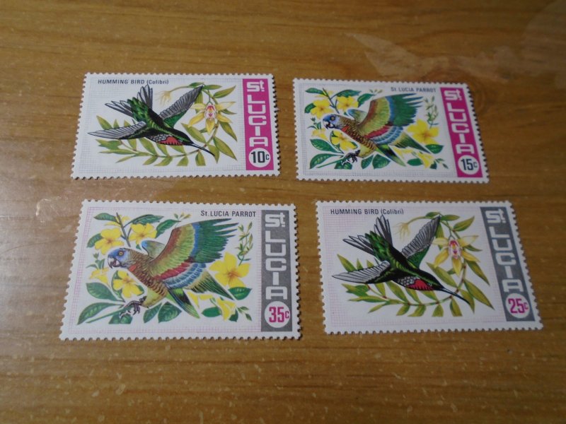 St Lucia  #  241-44  MH