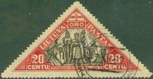 LITHUANIA C58 USED CV $3.50 BIN $1.50