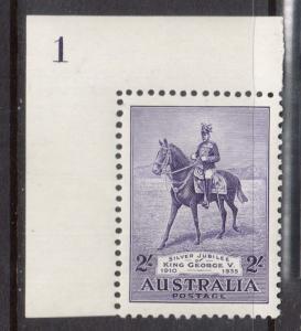 Australia #154 XF/NH UL Margin Copy