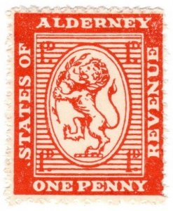 (I.B) Alderney Revenue : Stamp Duty 1d