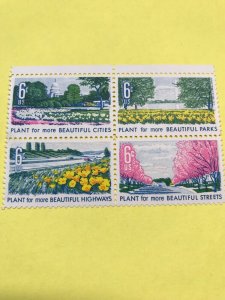 SCOTT#1365-68 BLOCK Of 4 MNH