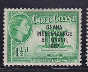 Ghana 7  Emblem of Joint Council 1957