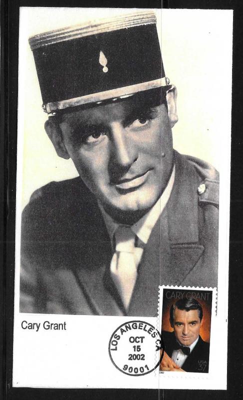 United States 3692 Cary Grant I Was a Male War Bride Cachet FDC (CG19)