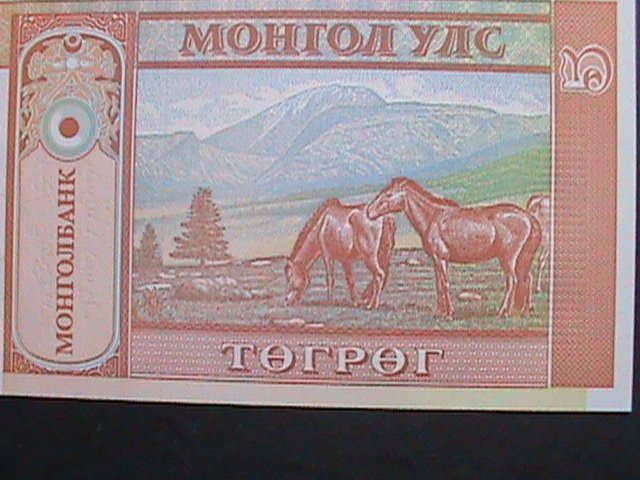 ​MONGOLIA- FIVE DOLLARS UNCIRCULATED CURRENCY-VERY FINE WE SHIP TO WORLD WIDE