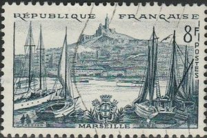 France, #775 Used  From 1955