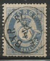 Norway Scott #17 Stamp - Used Single