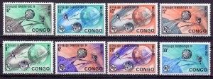 Brazzaville. 1965. 227-34. space. MNH.