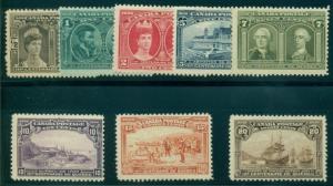 CANADA #96-103 Complete set, Quebec Tercentenary, og, LH, VF, Scott $965.00