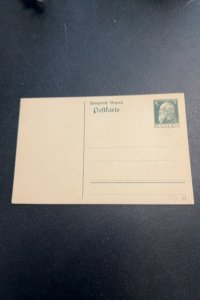 Germany Bavaria unposted postal card P87 lot #41