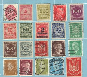 GERMANY USED STAMP LOT #8