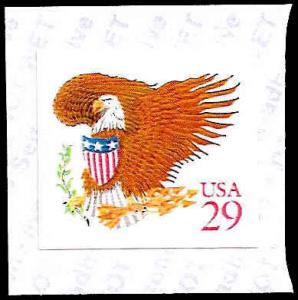 # 2597v MINT NEVER HINGED EAGLE AND SHIELD