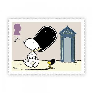GB Peanuts Snoopy and Woodstock on guard duty 1st single MNH 2025 after 8/15