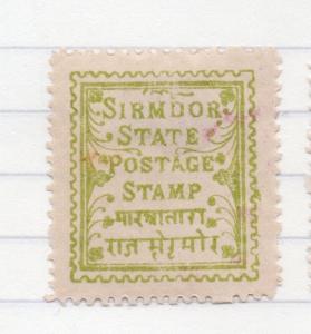 Sirmoor Indian States 1892 Early Issue Fine Used  207630
