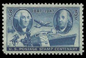 # 947 MINT NEVER HINGED POSTAGE STAMP CENTENARY XF+