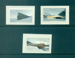 Norway - Sc# 1644-6. 2011 Buildings. MNH $8.10.