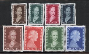 Argentina #611-18, Mint Never Hinge