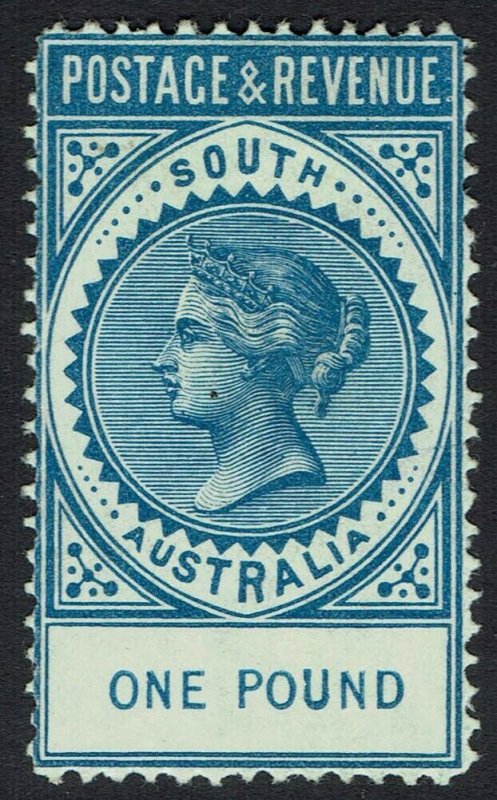 SOUTH AUSTRALIA 1886 QV POSTAGE & REVENUE 1 POUND PERF 11.5 - 12.5 