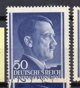 Germany 1942 Polish Occ. Issue Fine Mint Hinged 50pf. NW-16410
