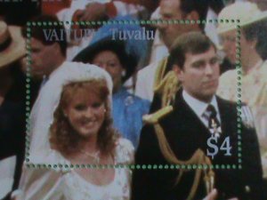 TUVA-STAMP:THE ROYAL WEDDING-THE DUKES & DUCHESS OF YORK-MINT STAMP