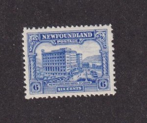 NEWFOUNDLAND # 168 VF-MLH 6cts THE NEWFOUNDLAND HOTEL I WISH I COULD STAY THERE
