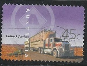 Australia #1974 45c Outback Services - Transport