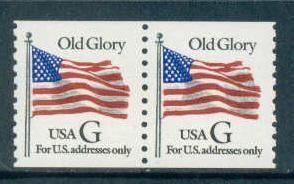 2889 32c G Old Glory Fine MNH Pair