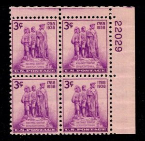 9663 OAS-CNY SCOTT 837 – 1938 3c Northwest Territory Sesquicentennial MNH