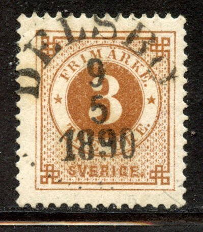 Sweden # 41, Used. CV $ 25.00