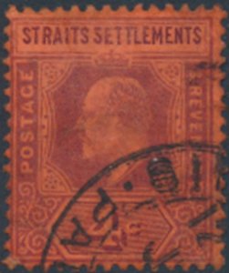 Straits Settlements    SC# 95 Used  see details & scans