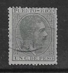 PUERTO RICO STAMP, VFU #JUNIO KD4