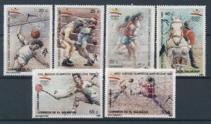 [116349] El Salvador 1992 Olympic Games Barcelona  MNH