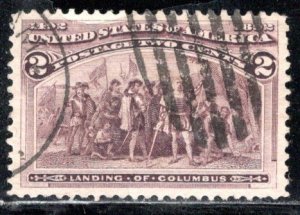 United States Scott # 231, used