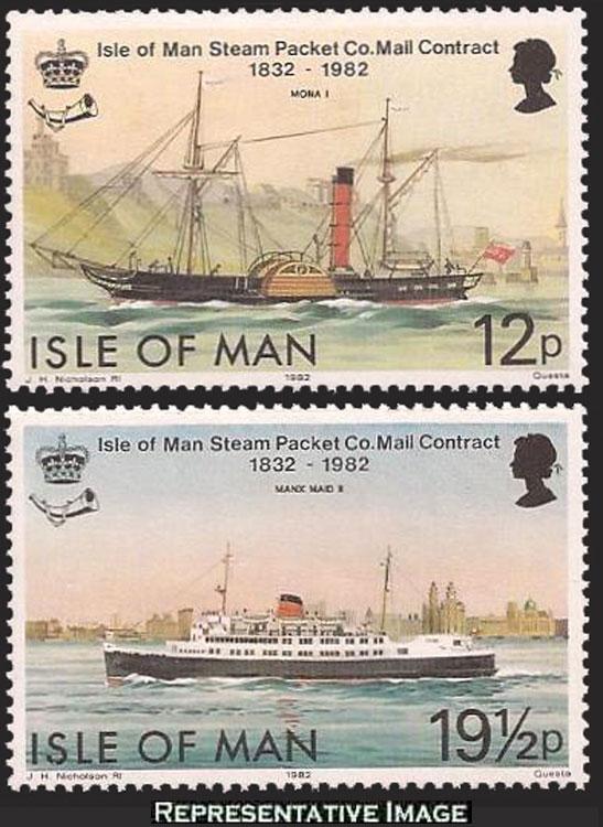 Isle of Man Scott 219-220