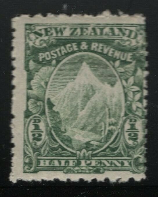 New Zealand 1901 ½d Mount Cook perf 11 x 14 Sc# 99B NH