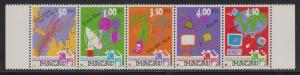 Macau 1999 Telecommunications Stamps Set of 5 MNH