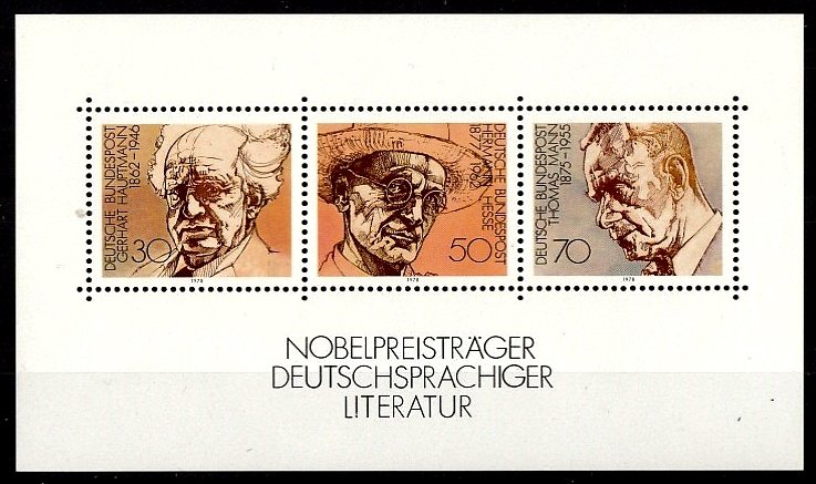 Germany 1978 Mi. Bl. 16  MNH (1335)